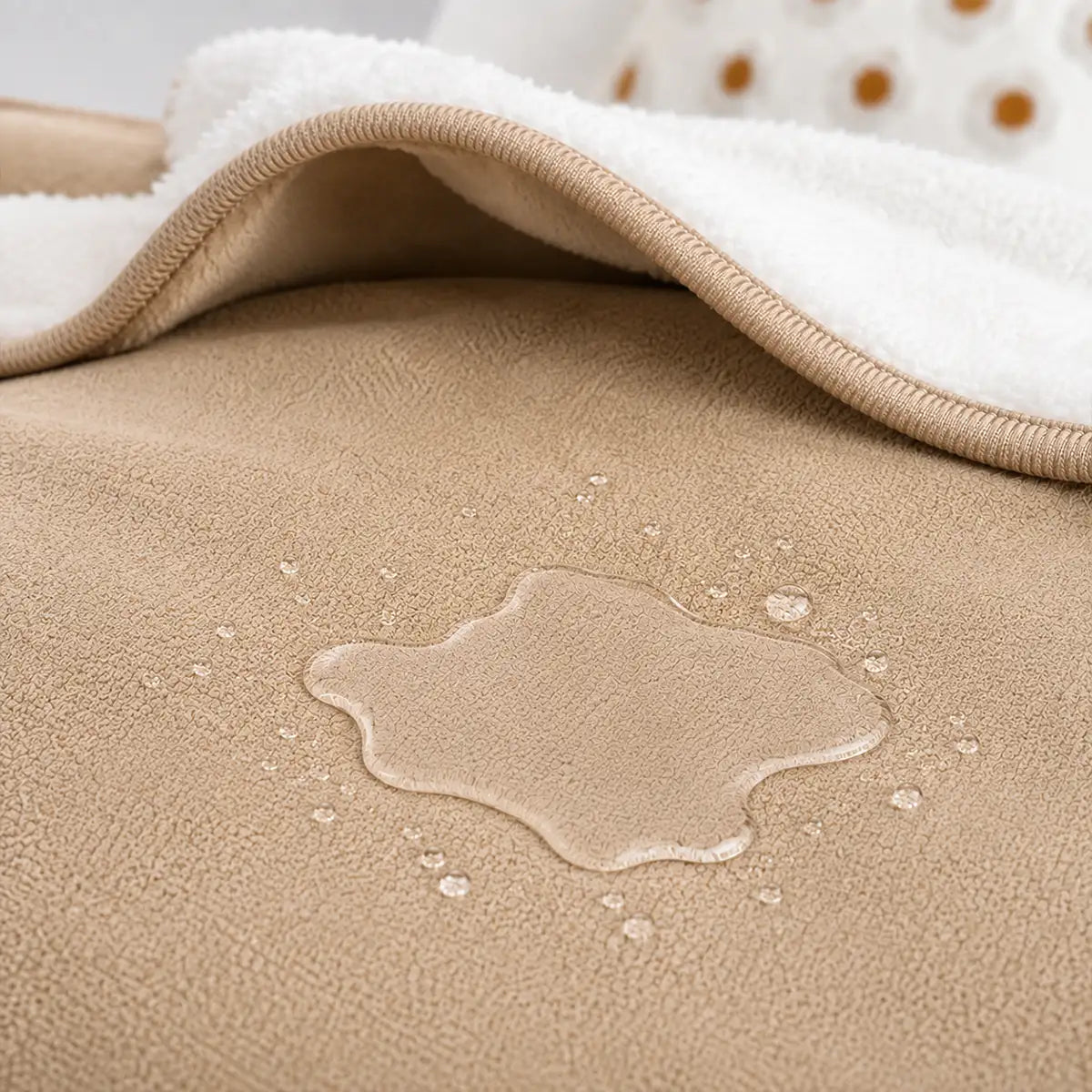 Couverture premium pour chien - Beige